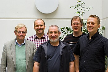 The AlN research team in Erlangen