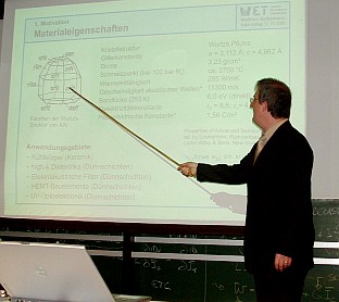 Matthias Bickermann trägt vor. Matthias Bickermann trägt vor.
