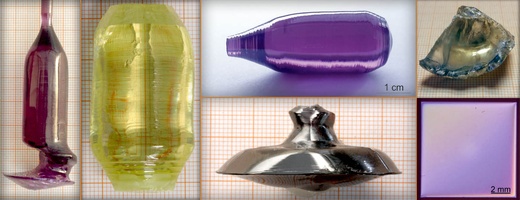 Collage of oxide substrate crystals